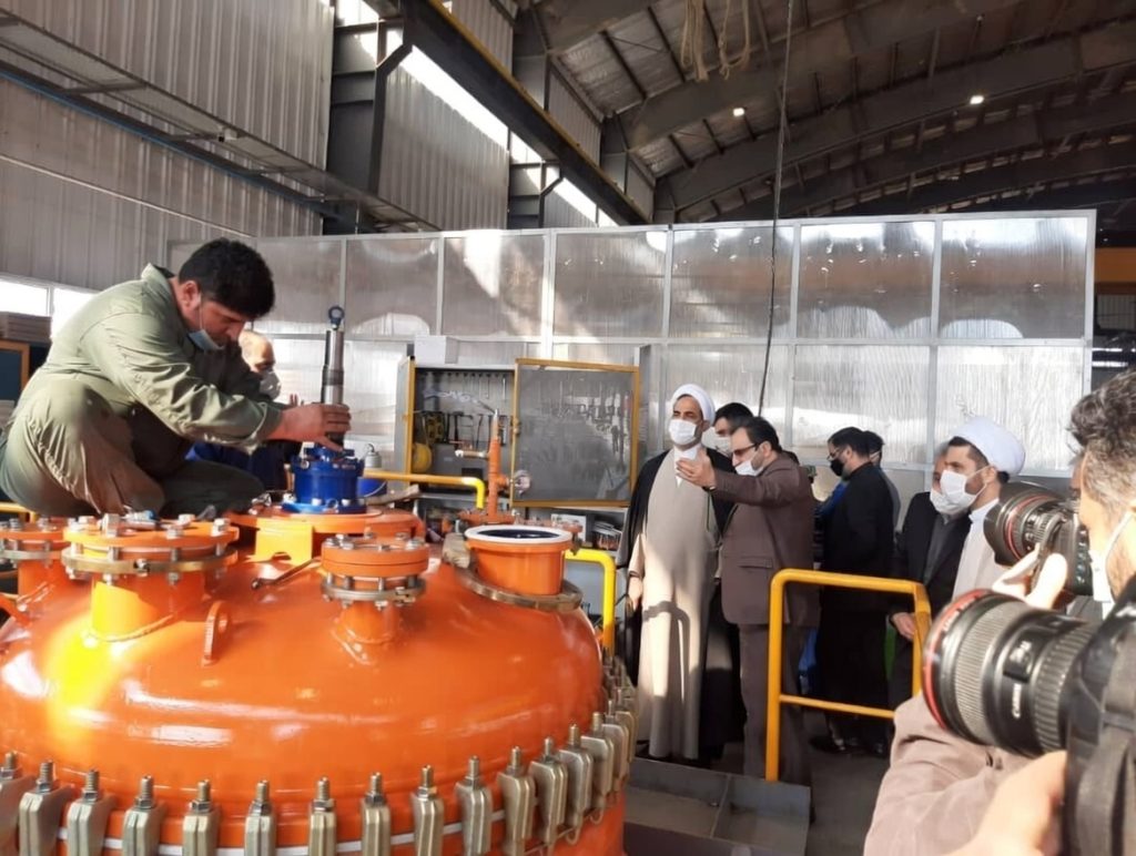 Visit of Mr. Amirabadi Farahani to the Company